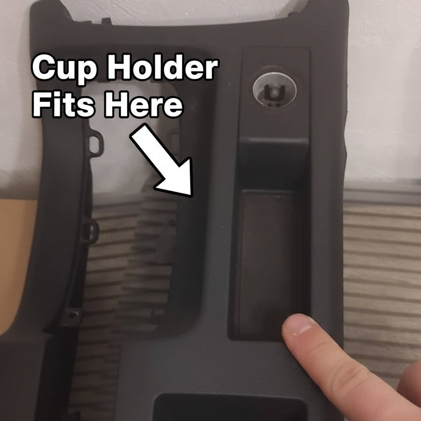 Audi A4 B6/B7 Cup Holders V2 - Smooth