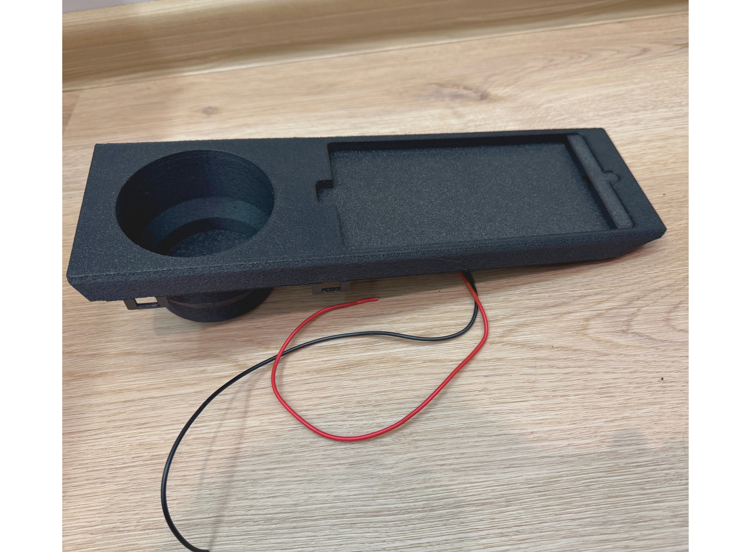 BMW E46 Cup Holder with Wireless Phone Charger | Car Interior Upgrade | Fast Charging Dock | 1 Year Warranty
