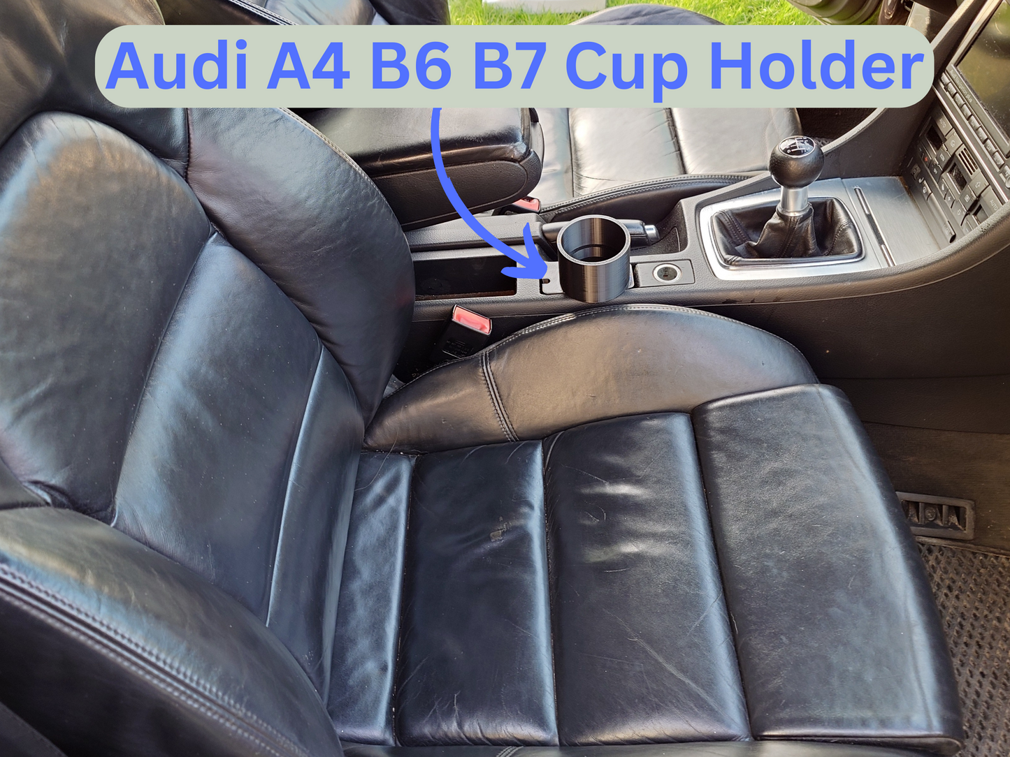 Audi A4 B6 B7 single cup holder