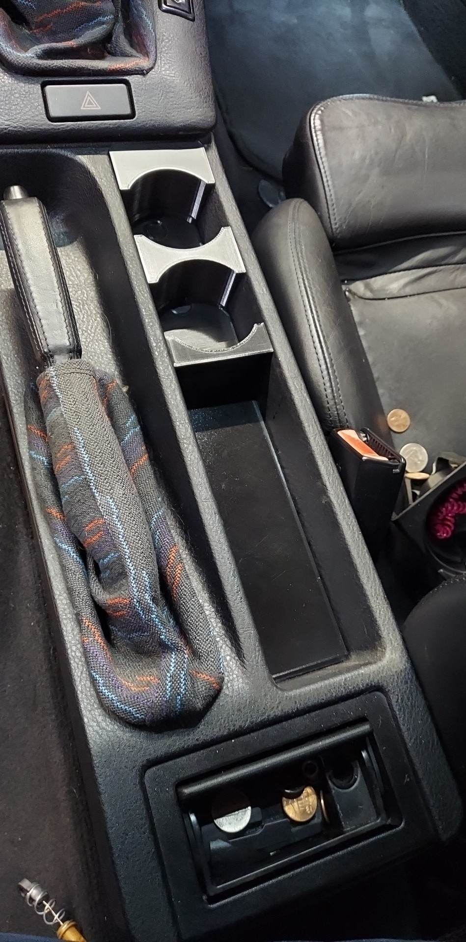 BMW E36 cup holders interior upgrade