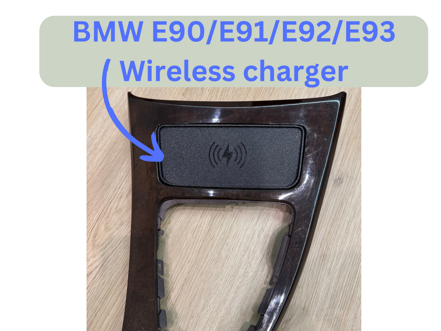 E90/E91/E92/E93 Wireless Phone Charger