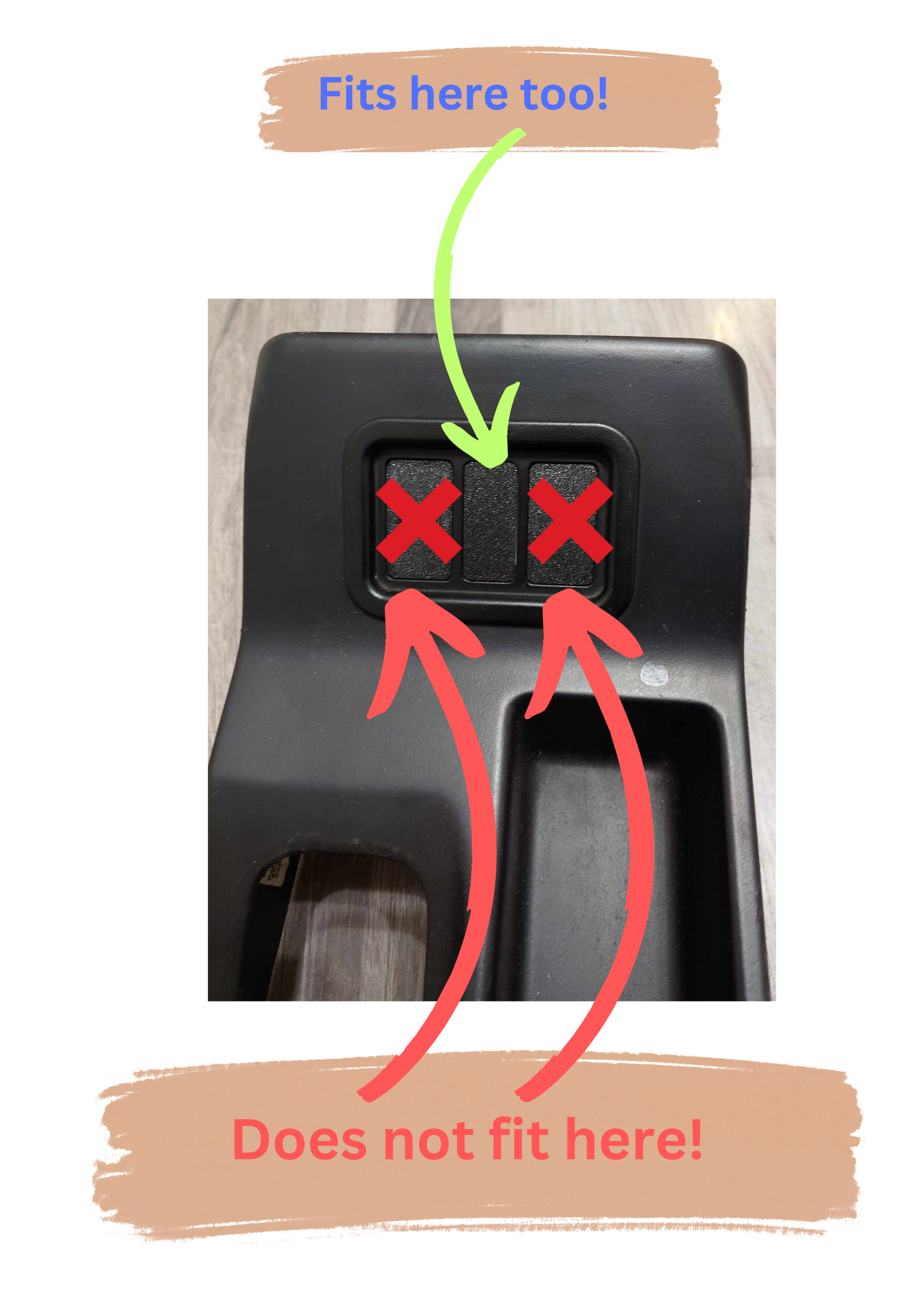 BMW Z3 PreFL (1996-1999) Dual USB-C Charger Button cover