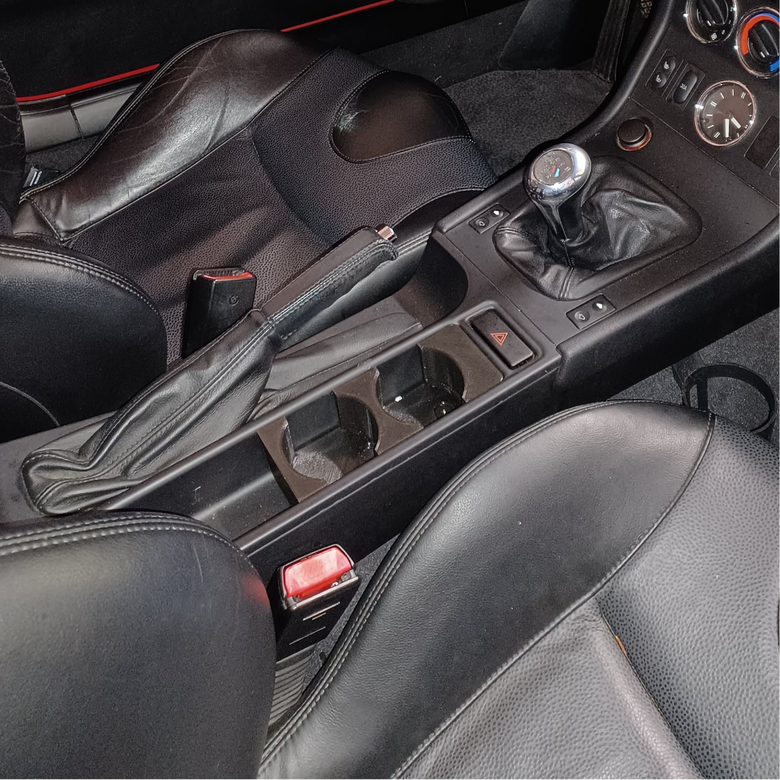 BMW Z3 cup holders replacing ashtray in center console