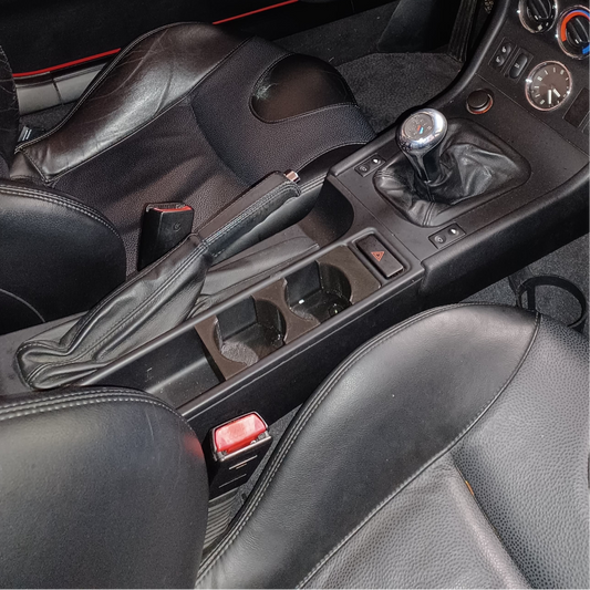 BMW Z3 cup holders replacing ashtray in center console