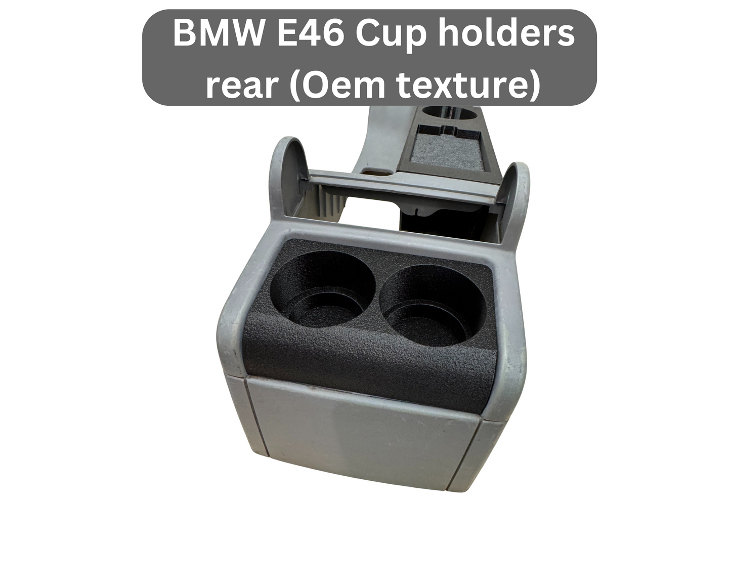 BMW E46 Cup Holders rear