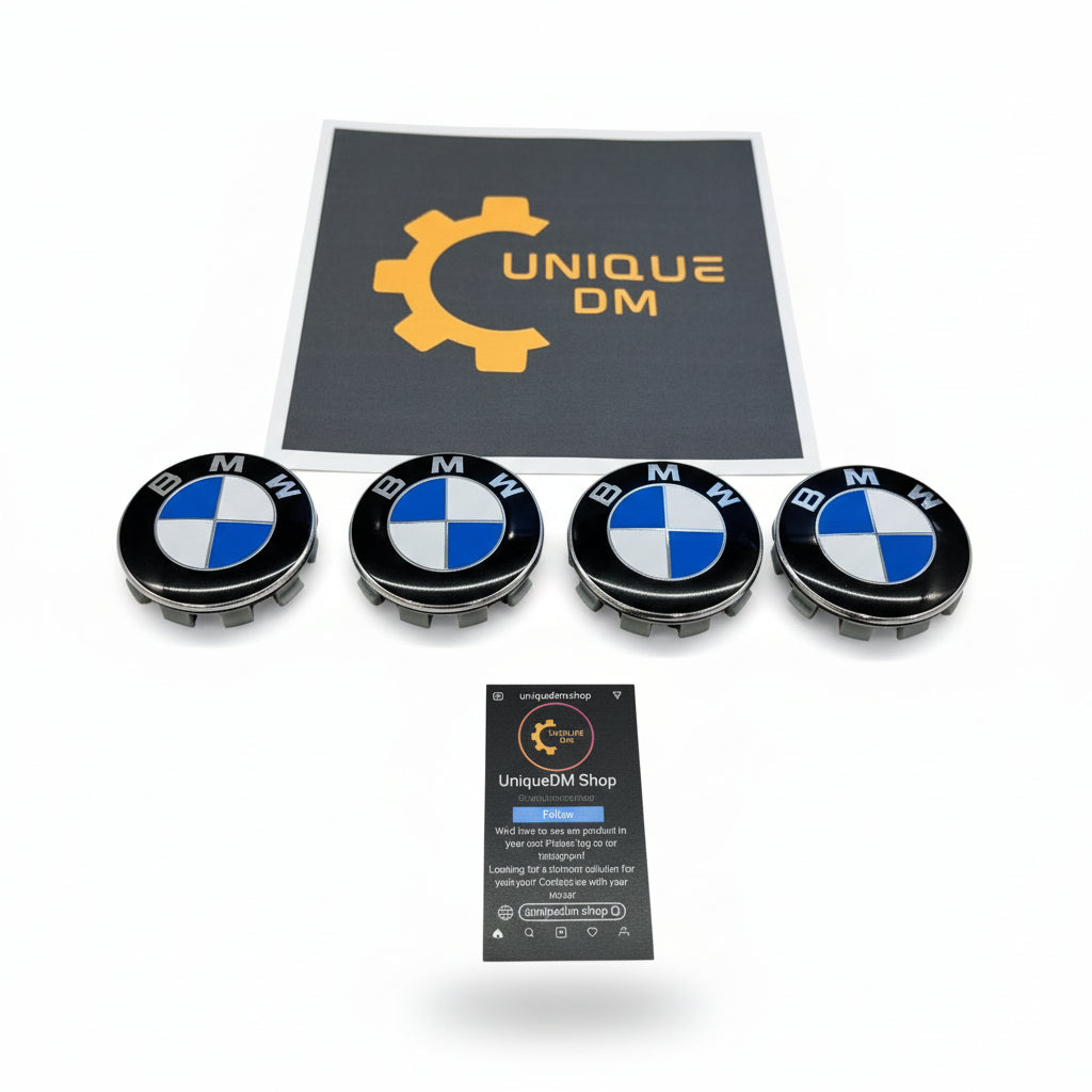 BMW 68mm Wheel Caps - Set of 4