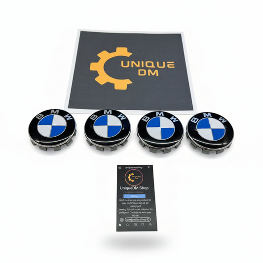 BMW 68mm Wheel Caps - Set of 4