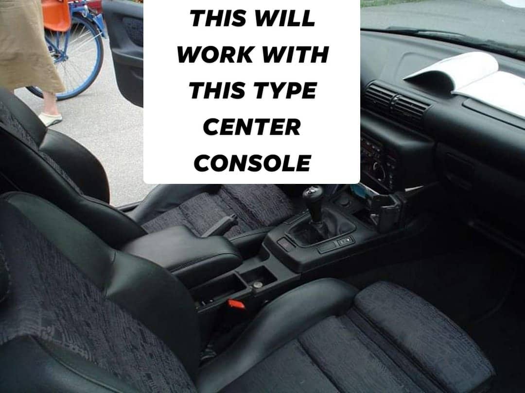 BMW E36 Compact Single Cup Holder – Easy Press-In Fit
