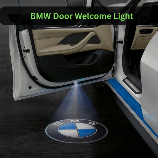 BMW Car Door Logo Light, LED Projector Welcome Lamps (2-Pack) – Fits BMW Models, Easy Plug & Play
