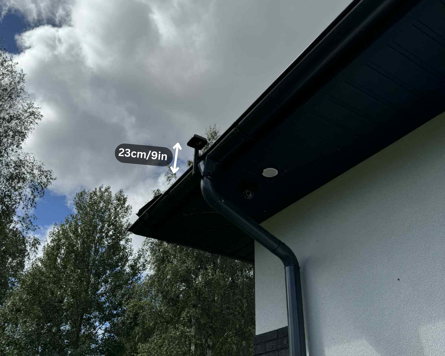 Segway Navimow Antenna Mount for Rainwater Downpipe
