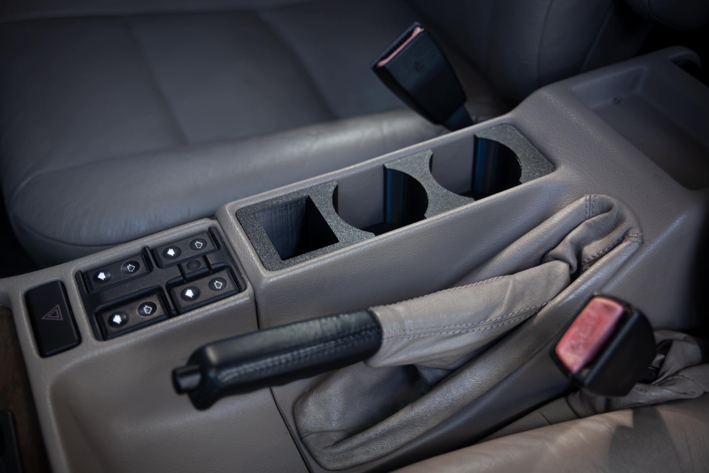 BMW E32 E34 Cup Holders (5 series) 1987-1996 OEM look Texture