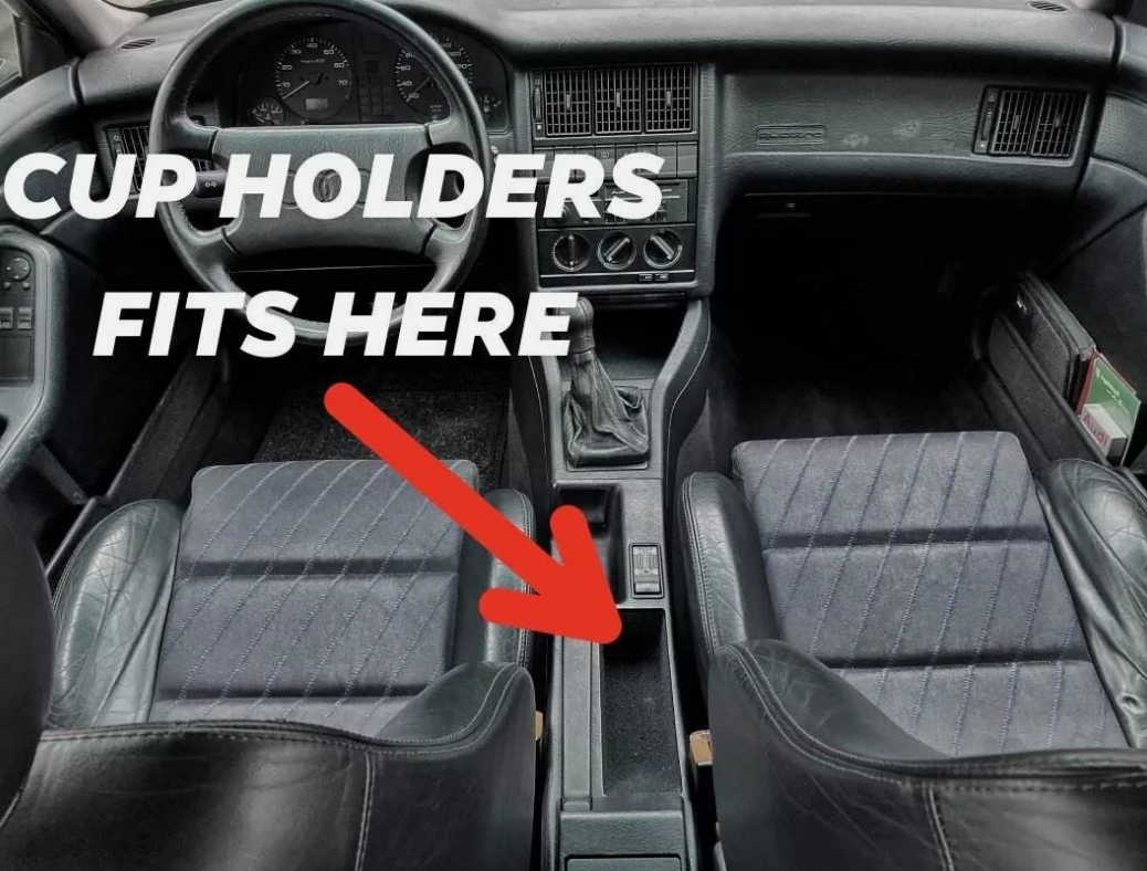 Audi 80 90 coupe S2 center console