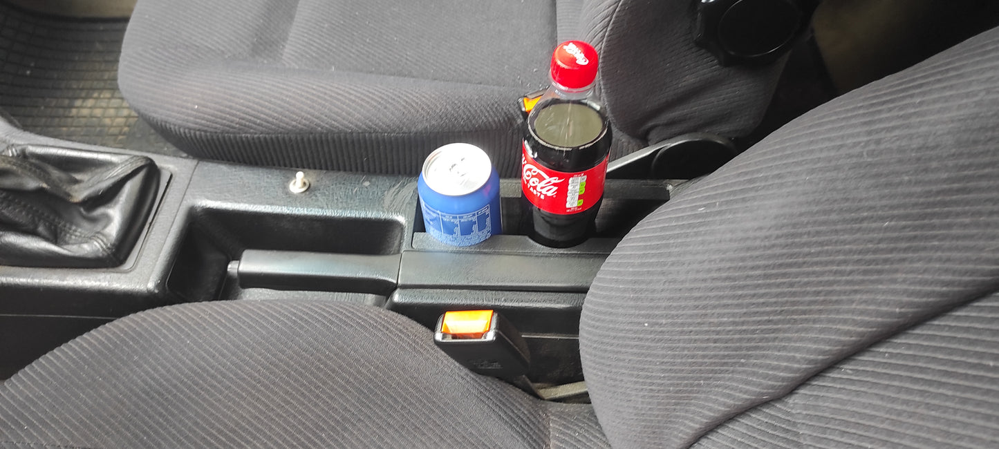 Audi 80 90 coupe S2  cup holder holding bottle and can 