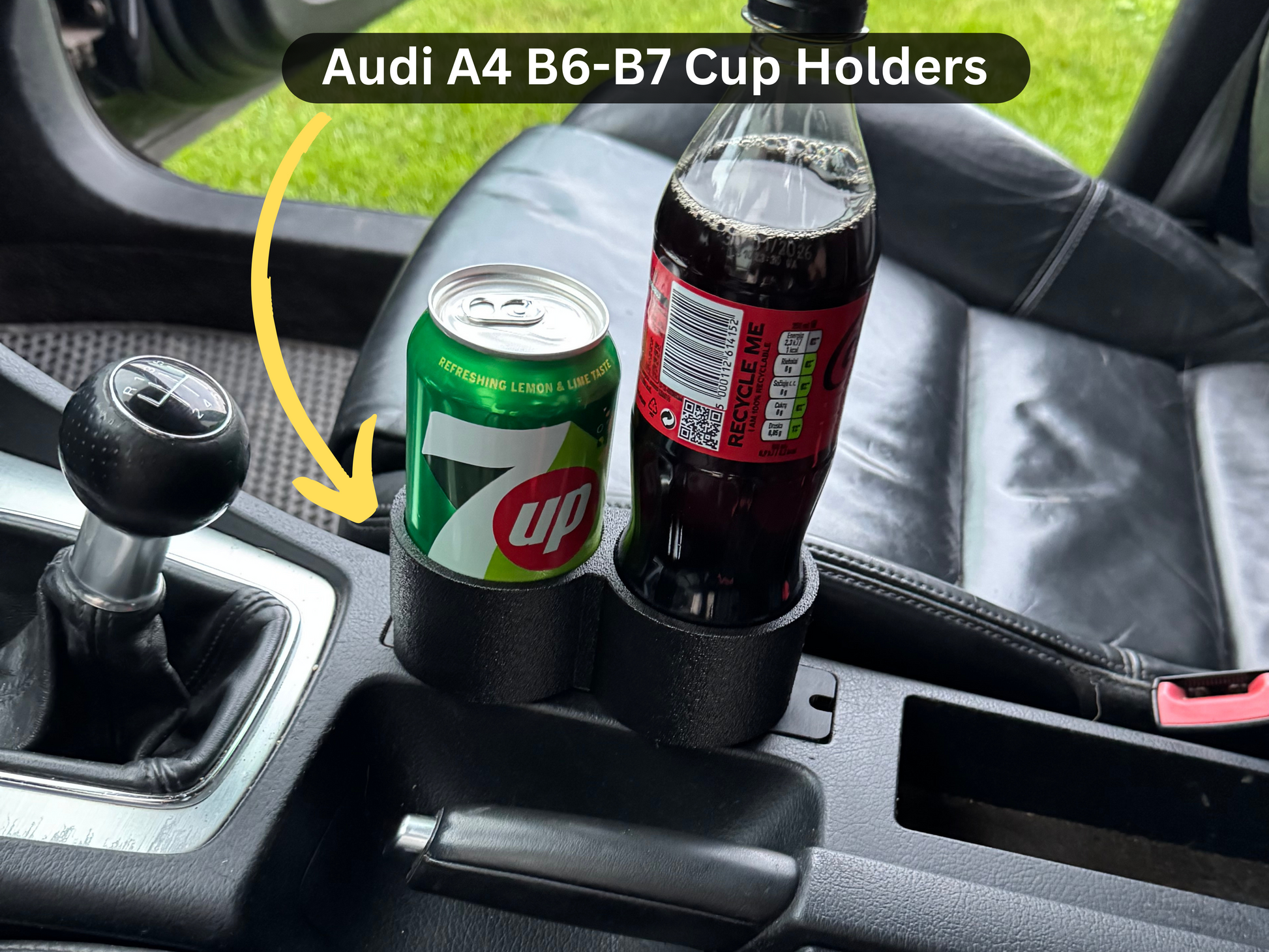 Audi A4 B6 B7 Cup holders version2