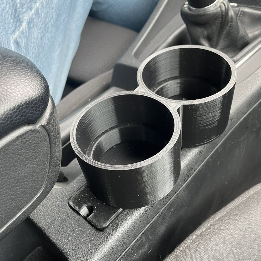 Audi A4 B6 B7 cup holders with 2 slots for cups