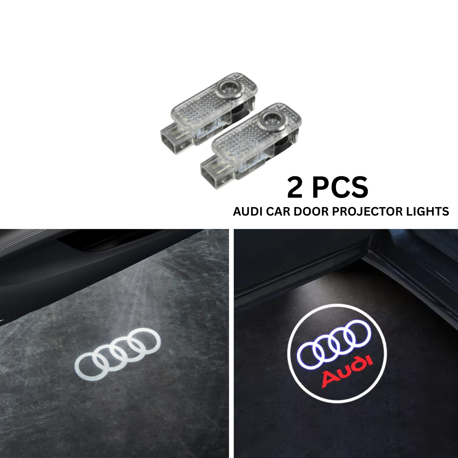 Audi door projector light