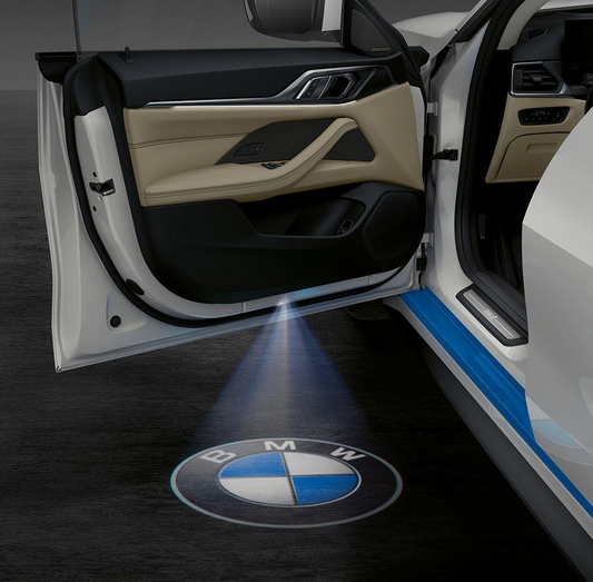 BMW Car Door Logo Light, LED Projector Welcome Lamps (2-Pack) – Fits BMW Models, Easy Plug & Play