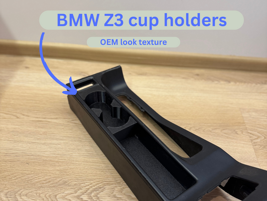 BMW Z3 cup holders (textured)