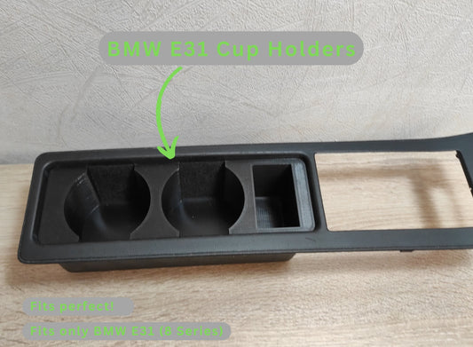 BMW E31 cup holders