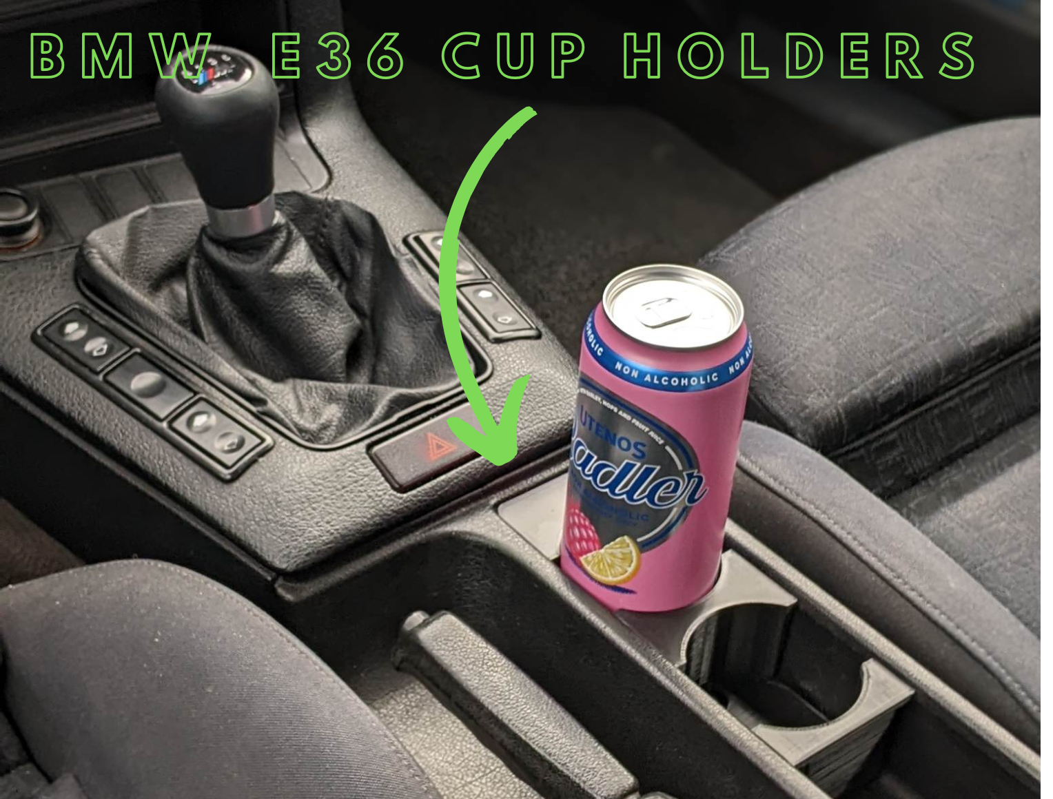 E36 cup holders