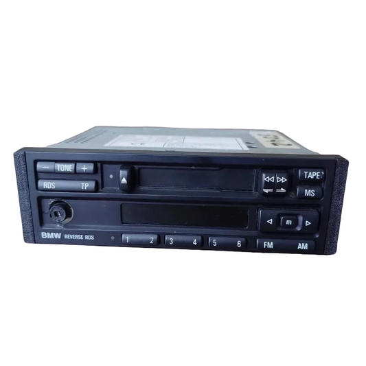 BMW Reverse RDS Radio Covering cap (E36 or Z3) installed