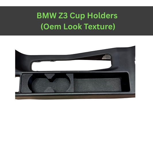 BMW Z3 cup holders (textured)