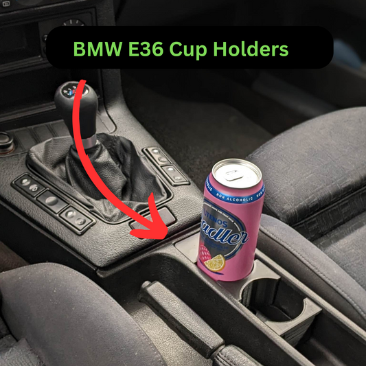BMW E36 Cup Holders – Ashtray Replacement
