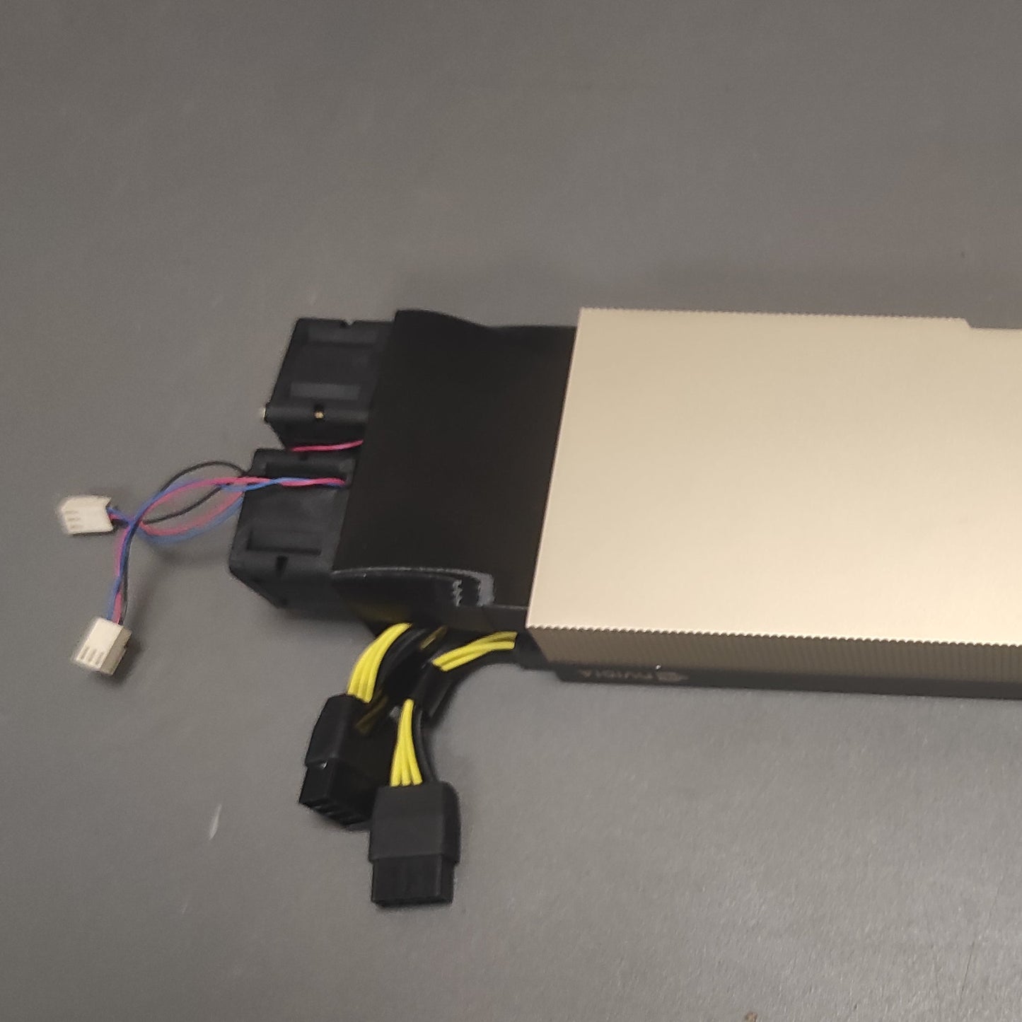 Nvidia A16 cooling adapter for 2 fans