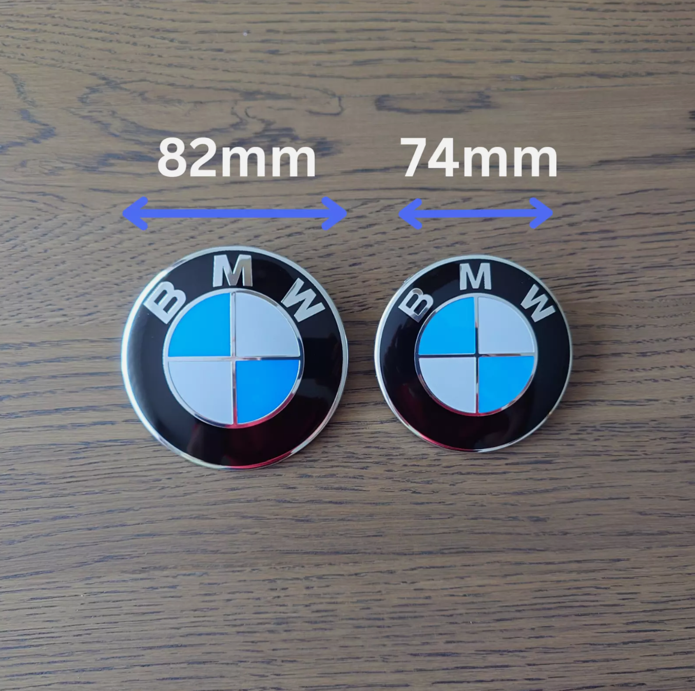 BMW 2 Emblem Badge Set - Front & Rear