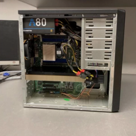 Nvidia A40 L40 GPU Accelerator cooling adapter for 2 fans