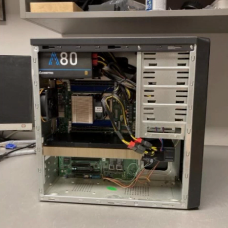 Nvidia A100 H100 Tensor Core cooling adapter for 2 fans