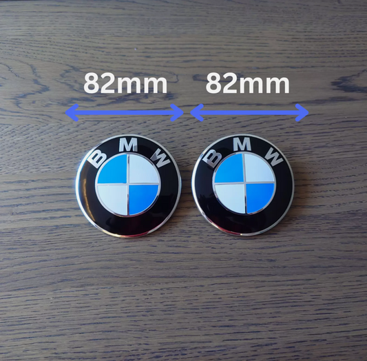 BMW 2 Emblem Badge Set - Front & Rear