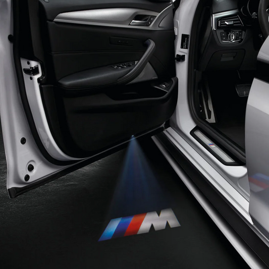 BMW Car Door Logo Light, LED Projector Welcome Lamps (2-Pack) – Fits BMW Models, Easy Plug & Play